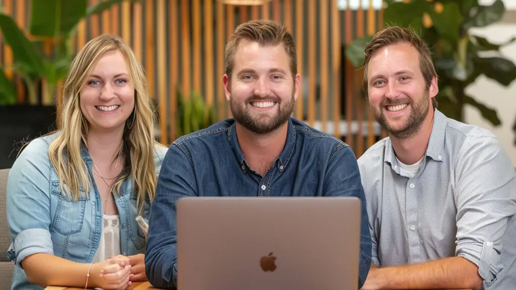 Quantum Shield IT team collaborating on digital marketing and IT solutions.