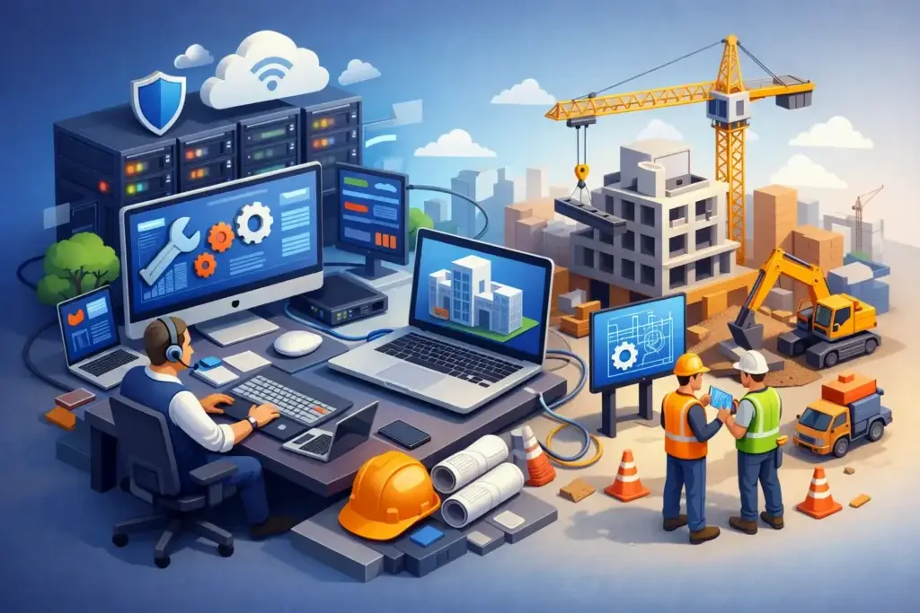 IT Support for Construction Companies That Works