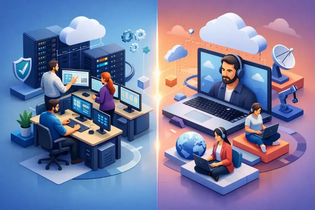 In House IT vs Outsourcing for Growing Firms