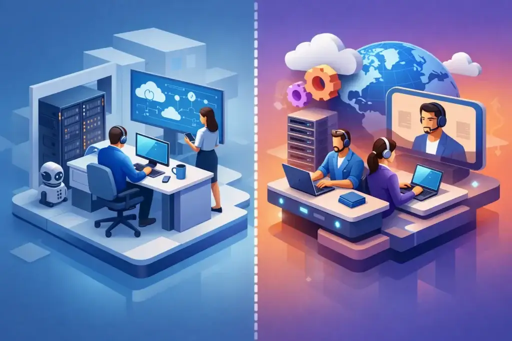 Outsourced IT Versus In House for Your Business