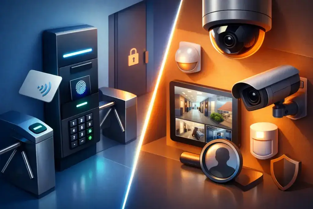 Access Control Versus Security Cameras: What Fits?