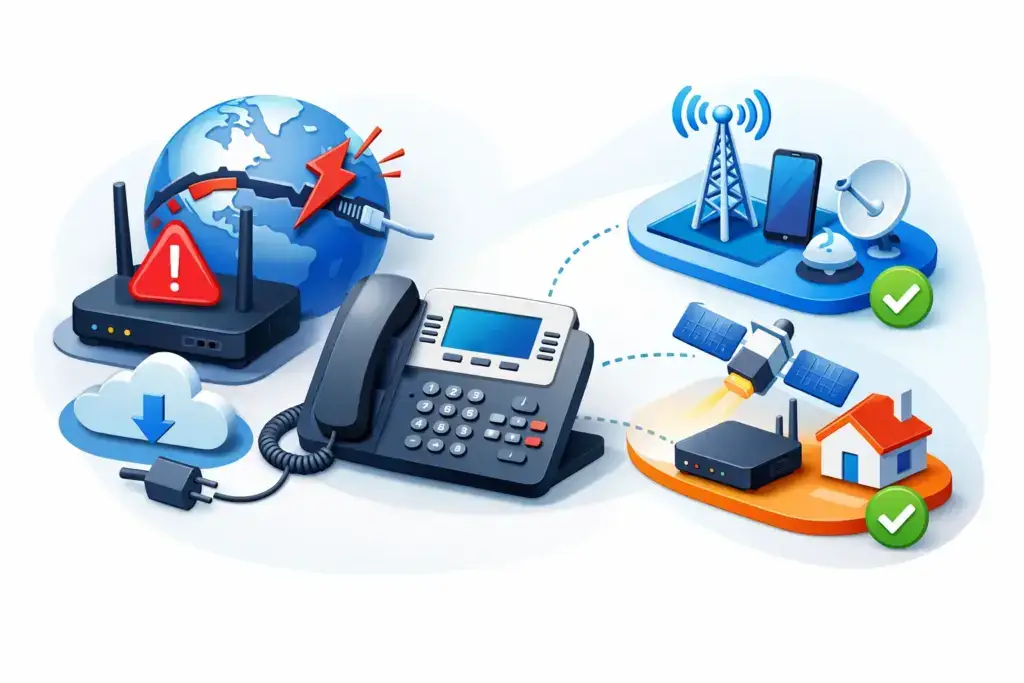 Can VoIP Support Failover When Internet Fails?