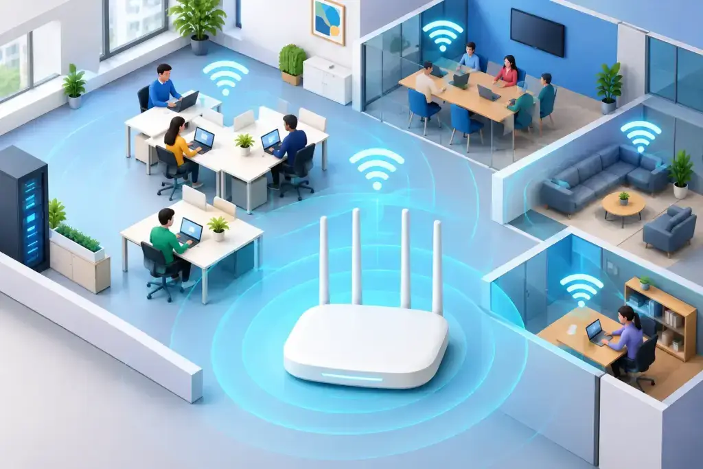 How to Improve Office WiFi Coverage Reliably