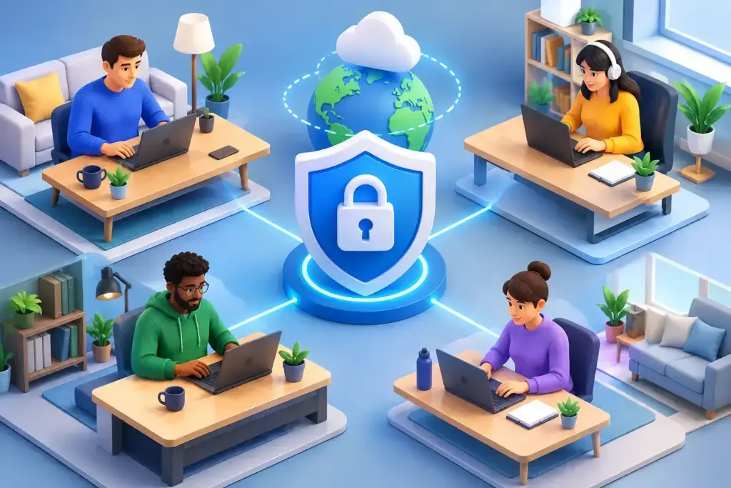 How to Secure Remote Employees Without Slowing Work